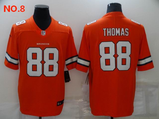 Men's Denver Broncos #88 Demaryius Thomas Jersey NO.8 ;